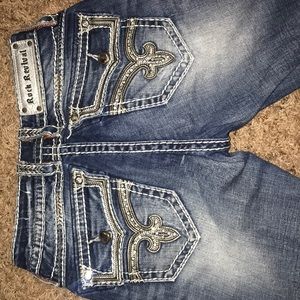 Size 26 Eleanor Boot Rock Revival Jeans.